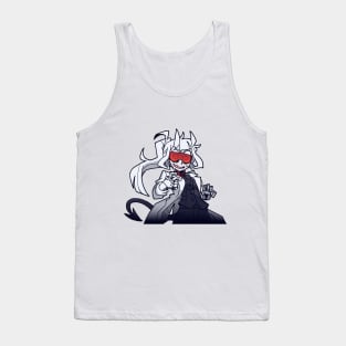 loremaster excited examtaker (helltaker) Tank Top